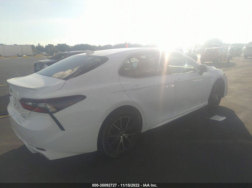 2022 TOYOTA CAMRY SE VIN: 4T1G11AK4NU629788