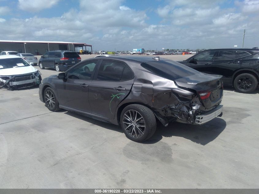2023 TOYOTA CAMRY SE VIN: 4T1T11AK7PU720233