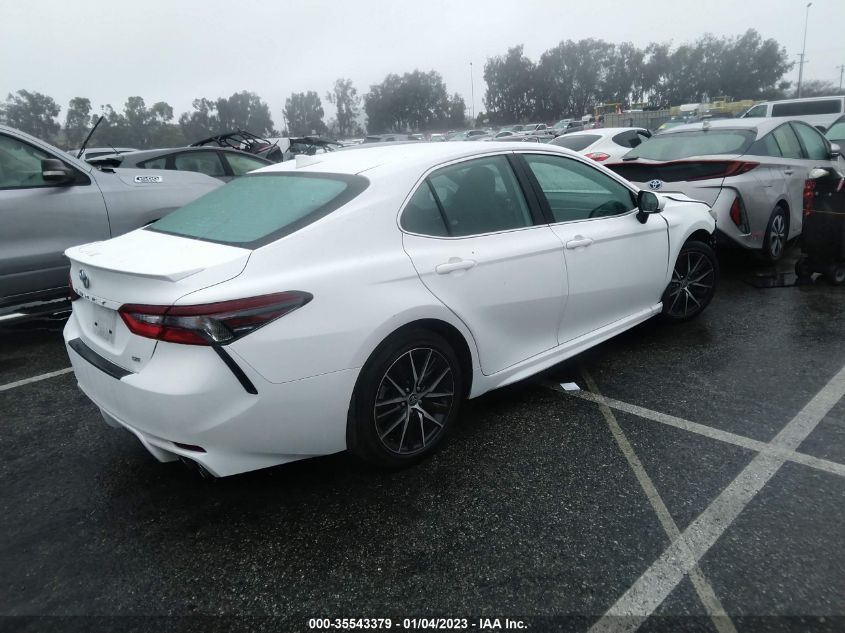 2022 TOYOTA CAMRY SE VIN: 4T1G11AK6NU050043