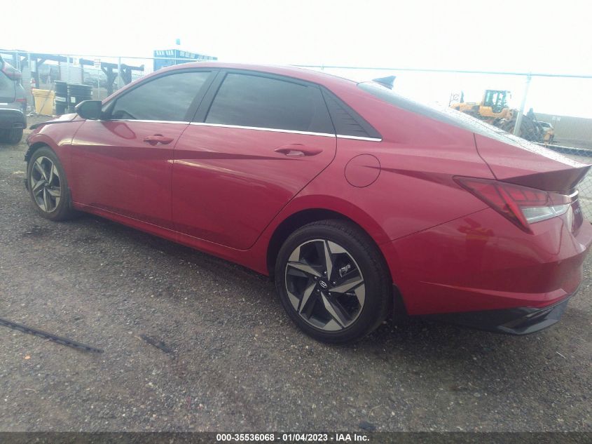 2022 HYUNDAI ELANTRA SEL VIN: KMHLN4AG5NU338880