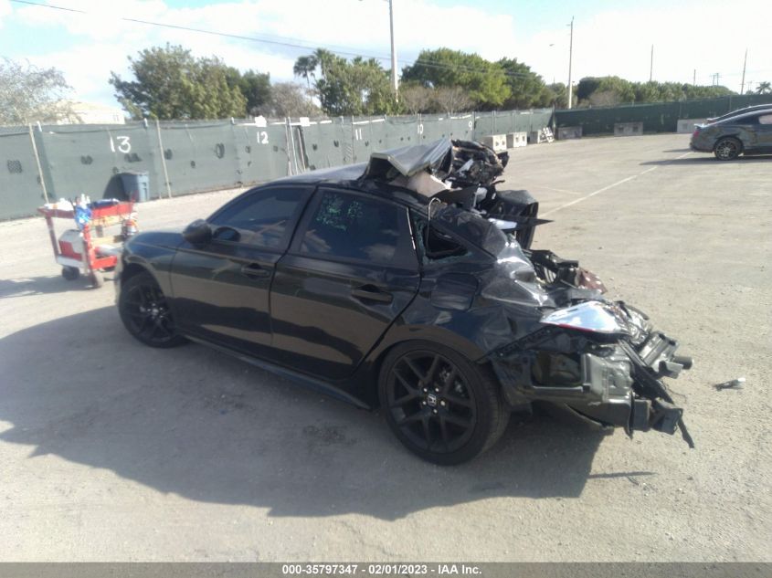 2022 HONDA CIVIC SEDAN SPORT VIN: 2HGFE2F54NH501004