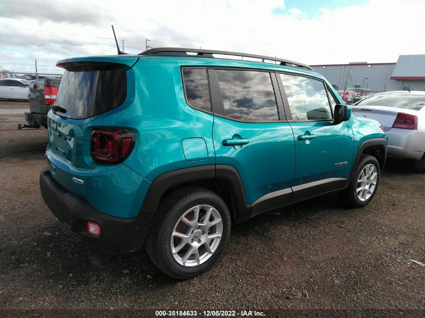 2021 JEEP RENEGADE LATITUDE VIN: ZACNJDB15MPN27156