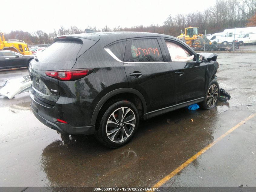 2022 MAZDA CX-5 2.5 S PREMIUM PACKAGE VIN: JM3KFBDM5N0556383
