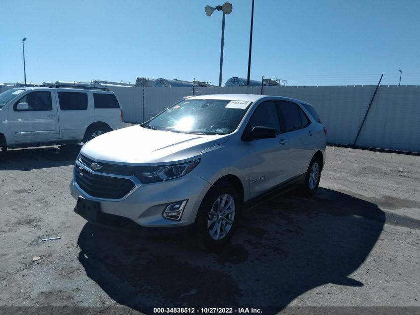 2021 CHEVROLET EQUINOX LS VIN: 3GNAXHEV1MS163359