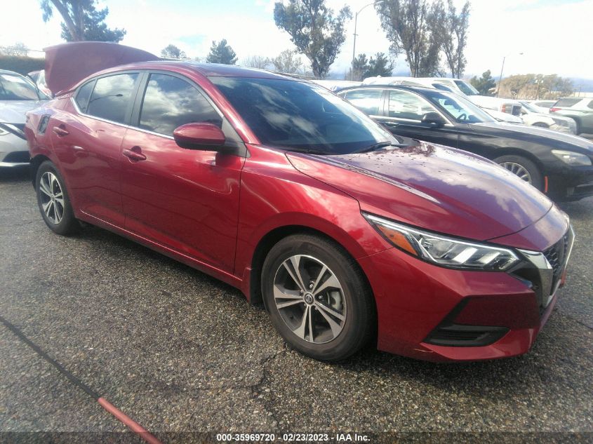 2022 NISSAN SENTRA SV VIN: 3N1AB8CVXNY214546