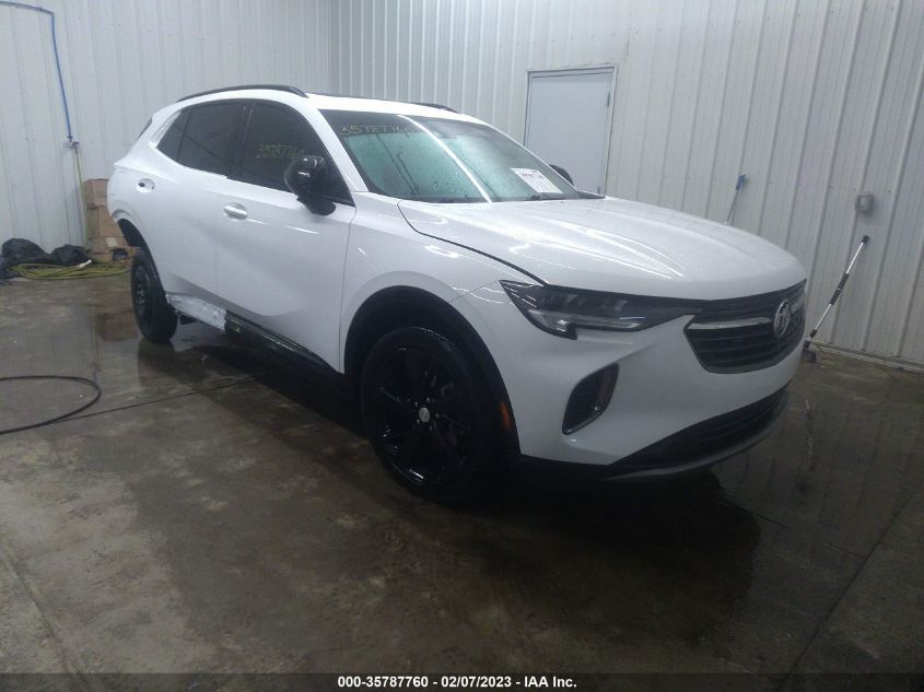 2021 BUICK ENVISION ESSENCE VIN: LRBFZPR43MD164886