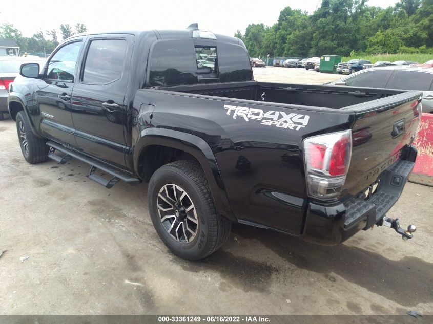2020 TOYOTA TACOMA 4WD SR5/TRD SPORT VIN: 3TMCZ5ANXLM295118