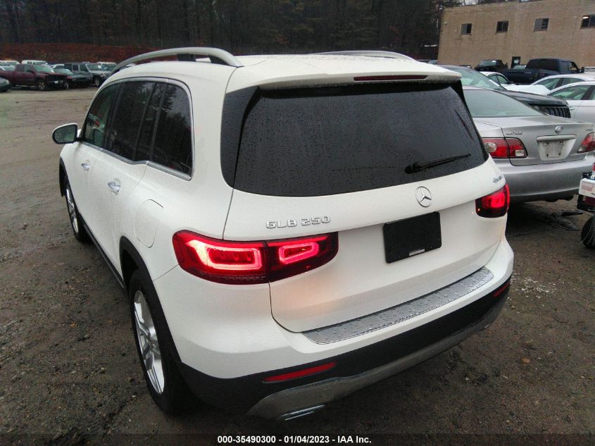 2021 MERCEDES-BENZ GLB GLB 250 VIN: W1N4M4HB0MW107404