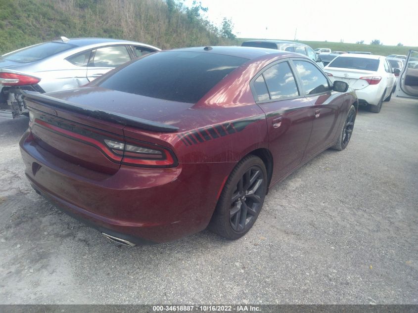 2021 DODGE CHARGER SXT VIN: 2C3CDXBG8MH612781