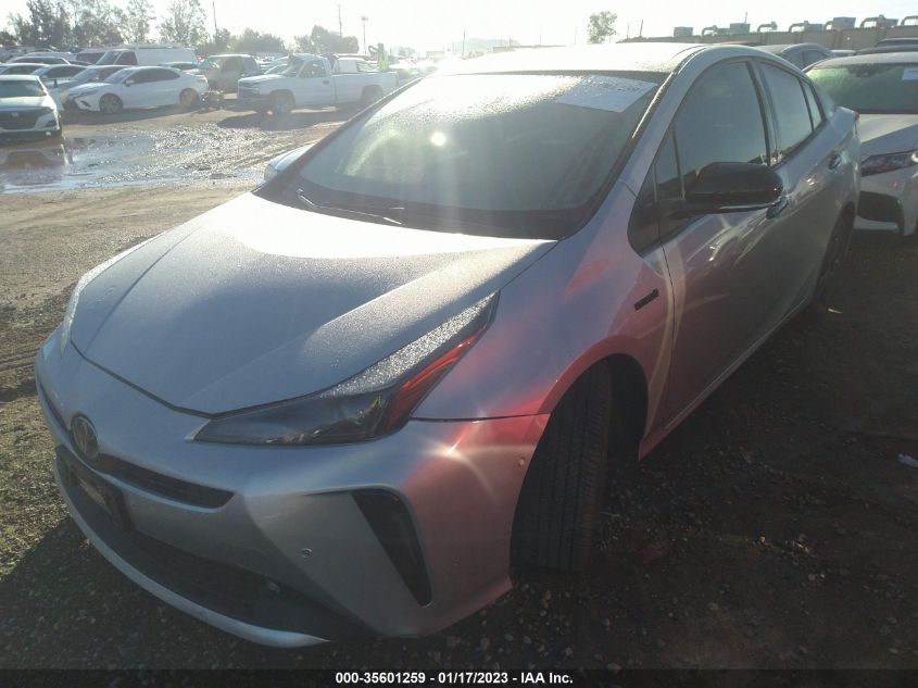 2022 TOYOTA PRIUS L VIN: JTDKAMFU4N3164039