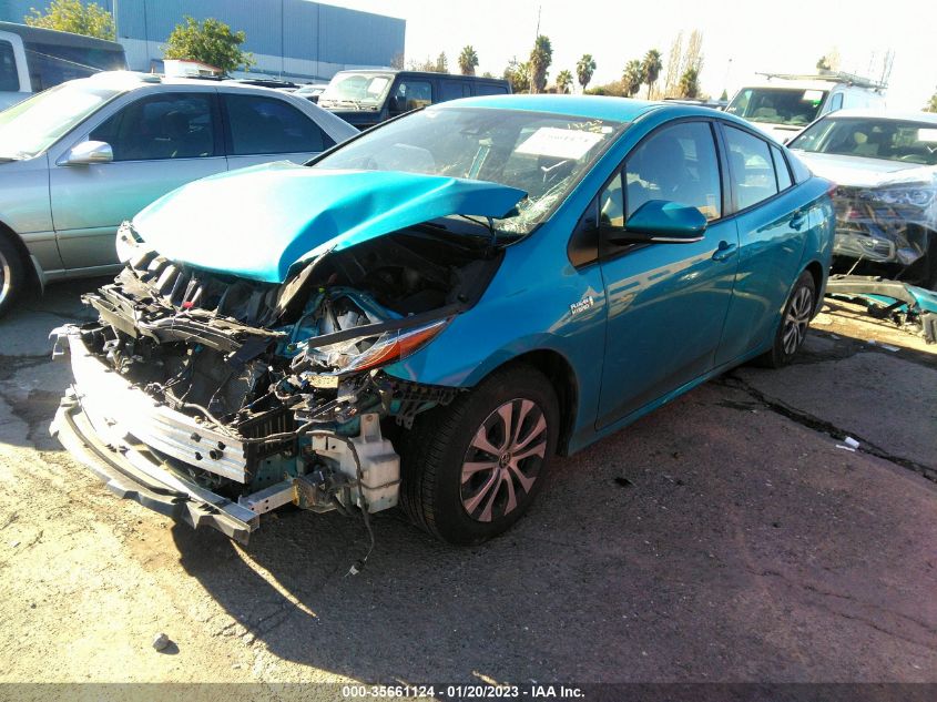 2022 TOYOTA PRIUS PRIME LE/XLE/LIMITED VIN: JTDKAMFP1N3200179