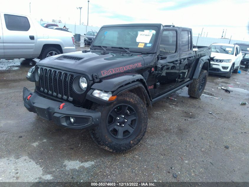 2022 JEEP GLADIATOR MOJAVE VIN: 1C6JJTEG6NL116227