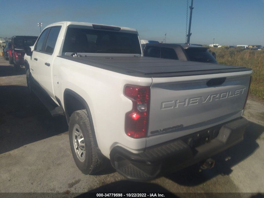 2021 CHEVROLET SILVERADO 2500HD WORK TRUCK VIN: 1GC1YLE72MF118364