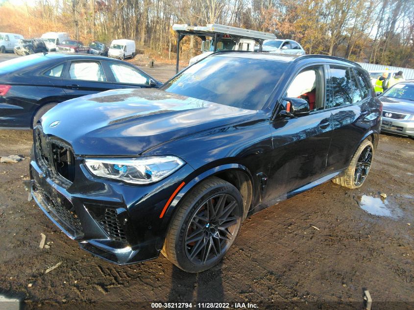 2021 BMW X5 M VIN: 5YMJU0C03M9D78426