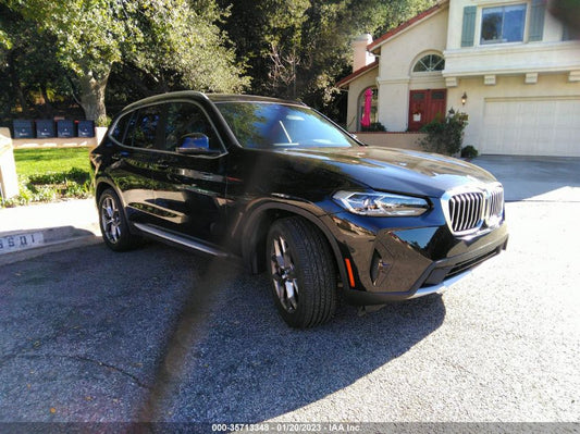 2022 BMW X3 SDRIVE30I VIN: 5UX43DP0XN9L39758
