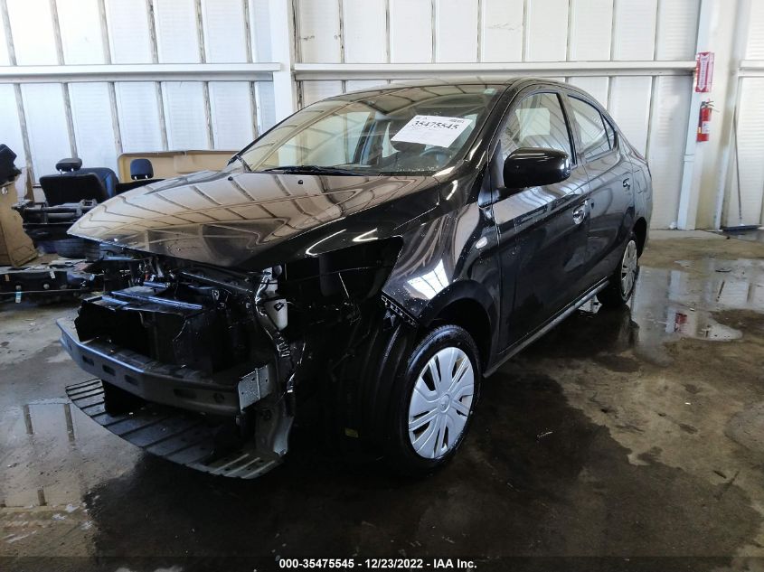 2022 MITSUBISHI MIRAGE G4 ES/LE/BLACK EDITION VIN: ML32FUFJ8NHF04132