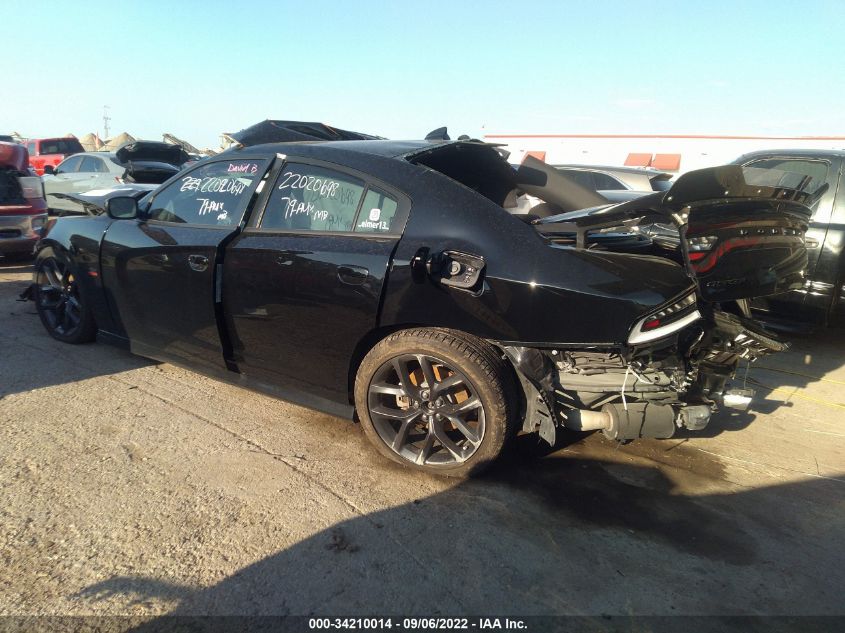 2021 DODGE CHARGER R/T VIN: 2C3CDXCT2MH636456