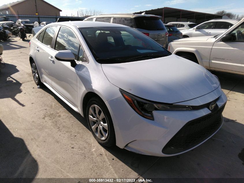 2022 TOYOTA COROLLA LE VIN: 5YFEPMAEXNP354561