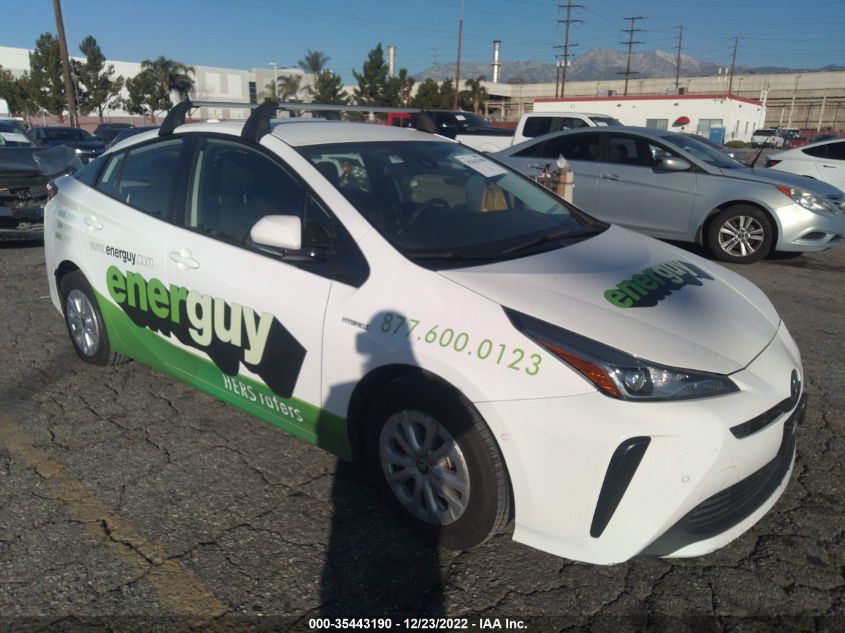 2020 TOYOTA PRIUS L ECO/LE/XLE/LIMITED VIN: JTDKARFU7L3125231