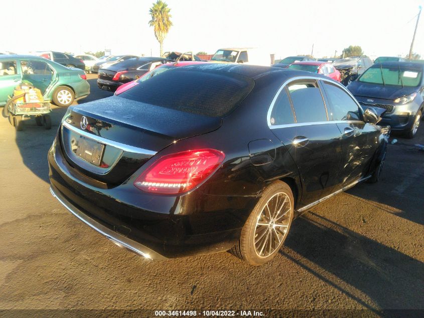 2021 MERCEDES-BENZ C-CLASS C 300 VIN: W1KWF8DB3MR650130
