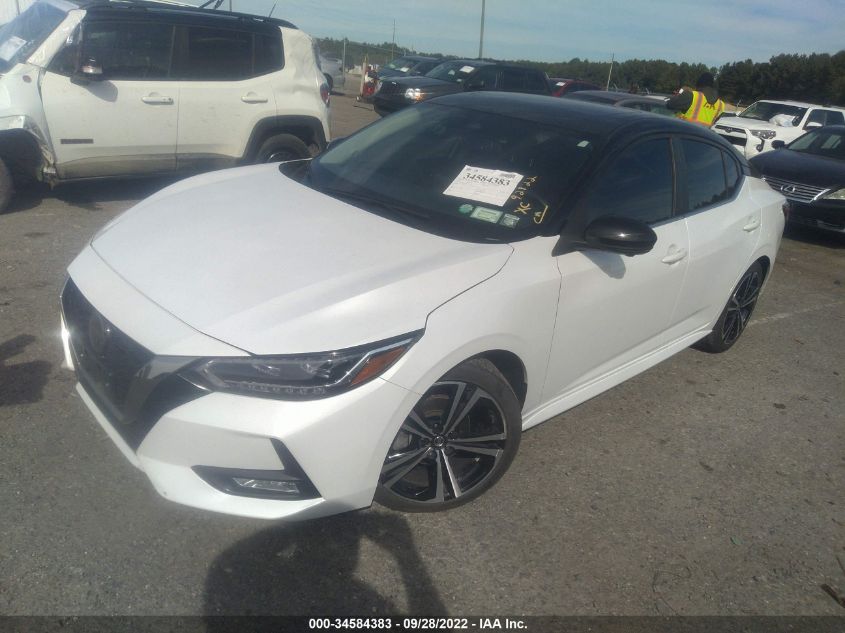 2021 NISSAN SENTRA SR VIN: 3N1AB8DV8MY304016