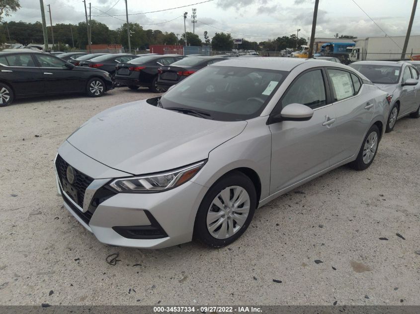 2022 NISSAN SENTRA S VIN: 3N1AB8BV3NY293088