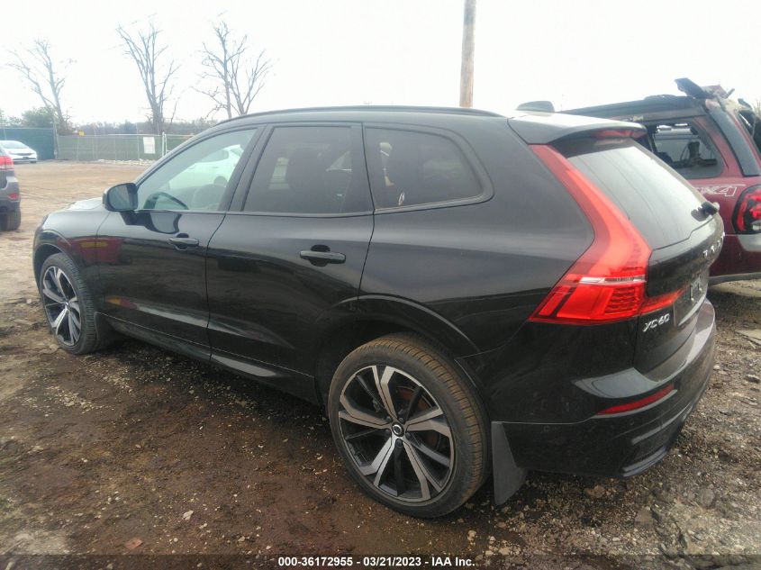 2022 VOLVO XC60 R-DESIGN VIN: YV4L12RM4N1040219