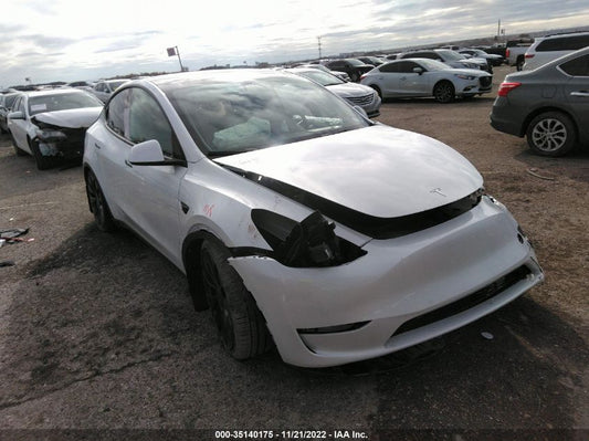 2022 TESLA MODEL Y PERFORMANCE VIN: 7SAYGDEF6NF509895