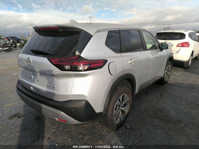 2022 NISSAN ROGUE SV VIN: 5N1BT3BB6NC679385