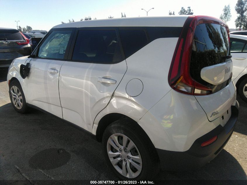2022 KIA SOUL LX VIN: KNDJ23AU7N7814355