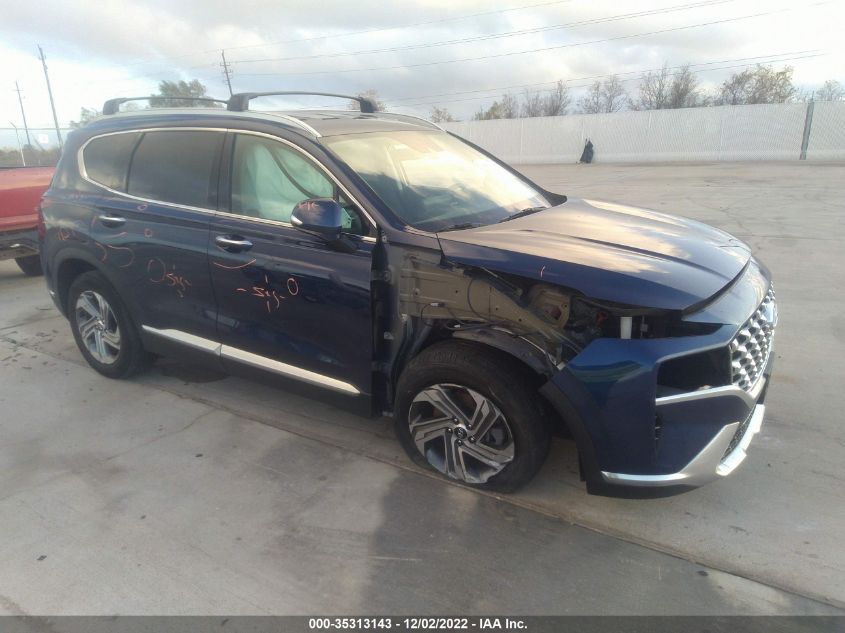 2022 HYUNDAI SANTA FE SEL VIN: 5NMS64AJ8NH376457