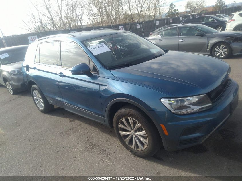 2020 VOLKSWAGEN TIGUAN S VIN: 3VV1B7AXXLM165737