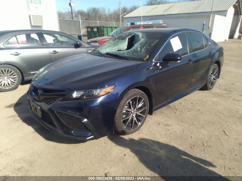 2022 TOYOTA CAMRY SE VIN: 4T1G11AK4NU701671