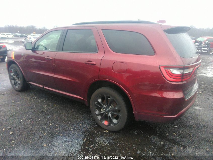 2021 DODGE DURANGO GT PLUS VIN: 1C4RDJDG8MC765003
