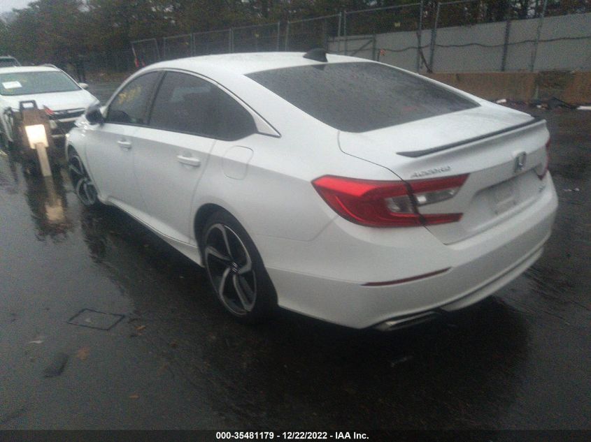2021 HONDA ACCORD SEDAN SPORT SE VIN: 1HGCV1F40MA086149
