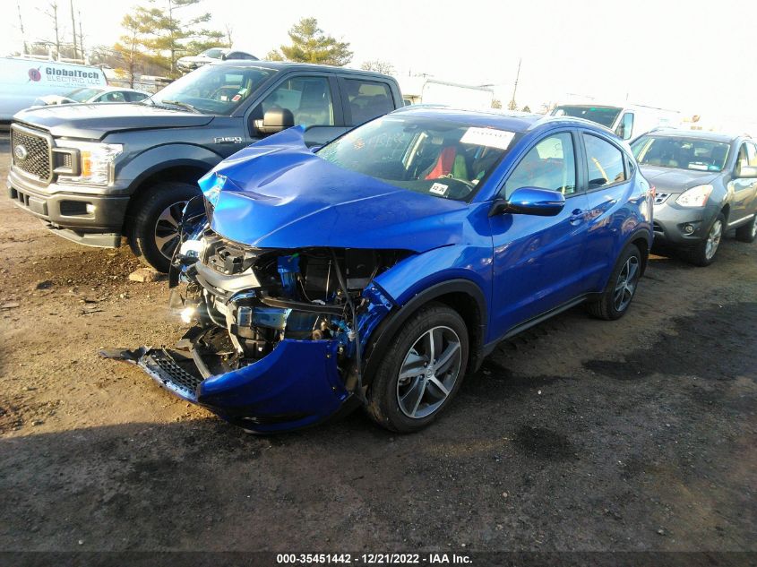 2022 HONDA HR-V EX VIN: 3CZRU6H52NM734247