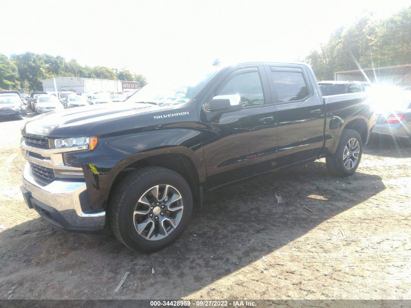 2021 CHEVROLET SILVERADO 1500 LT VIN: 3GCUYDET3MG308978