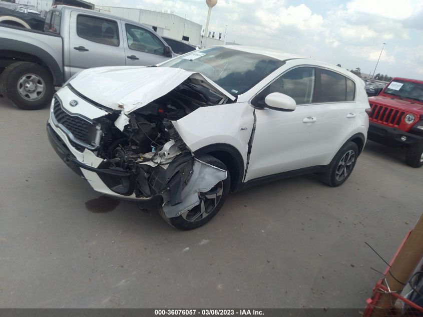 2022 KIA SPORTAGE LX VIN: KNDPMCAC5N7000197