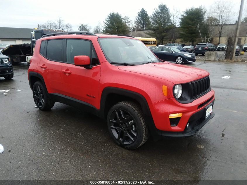 2022 JEEP RENEGADE LATITUDE/ALTITUDE VIN: ZACNJDB17NPN67031