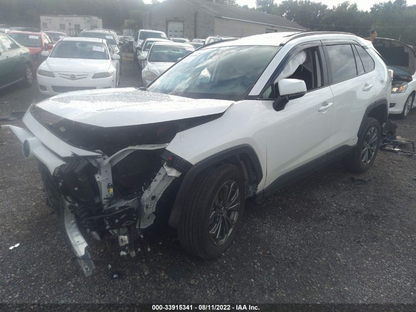 2022 TOYOTA RAV4 HYBRID XLE PREMIUM VIN: 4T3B6RFV3NU081058