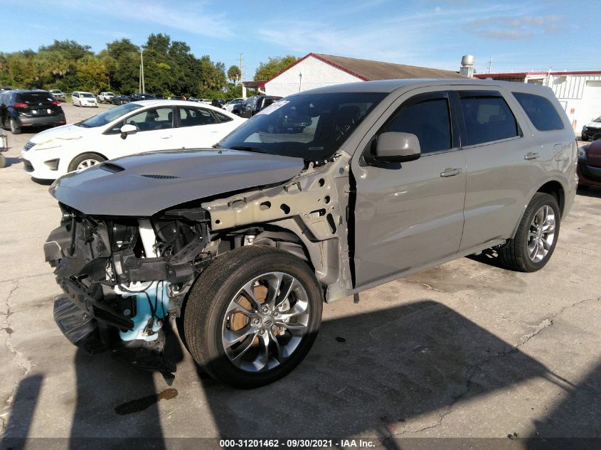 2020 DODGE DURANGO GT VIN: 1C4RDHDG1LC228657