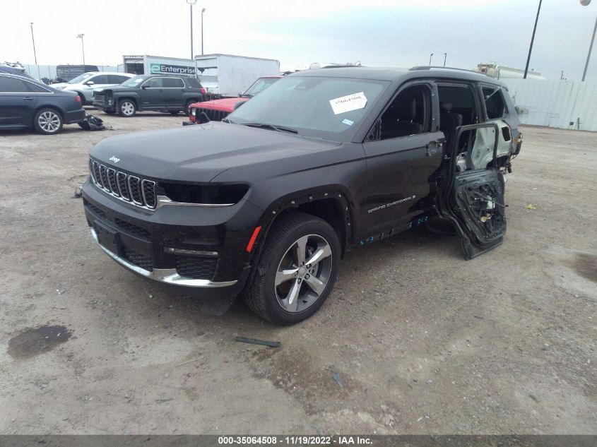 2022 JEEP GRAND CHEROKEE L LIMITED VIN: 1C4RJJBG8N8570373