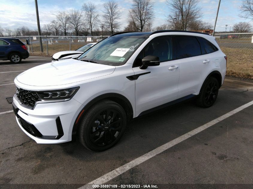 2022 KIA SORENTO SX VIN: 5XYRK4LF6NG142427