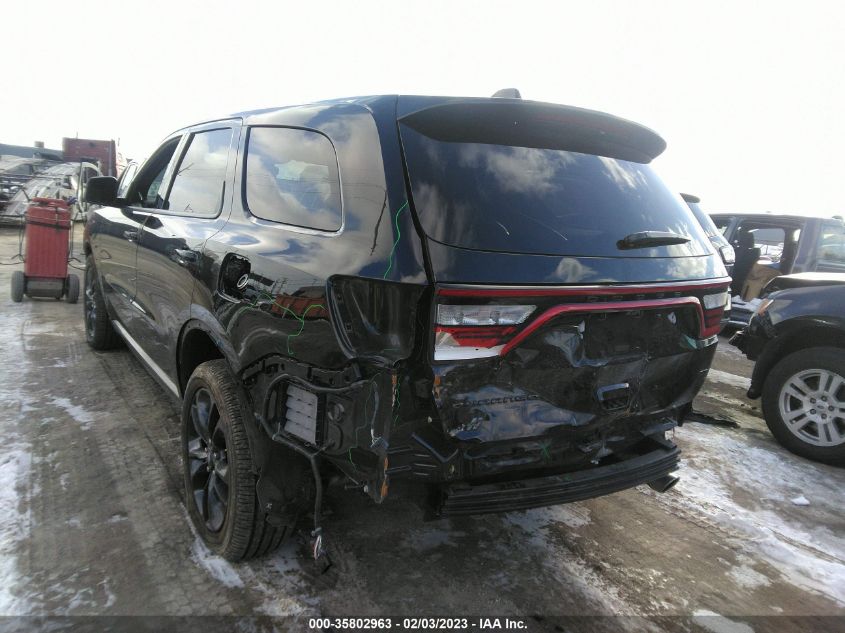 2021 DODGE DURANGO GT PLUS VIN: 1C4RDJDG7MC764750