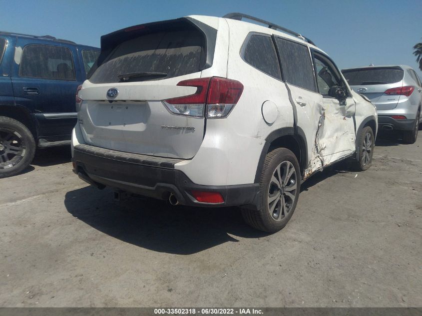 2021 SUBARU FORESTER LIMITED VIN: JF2SKAUC4MH527934