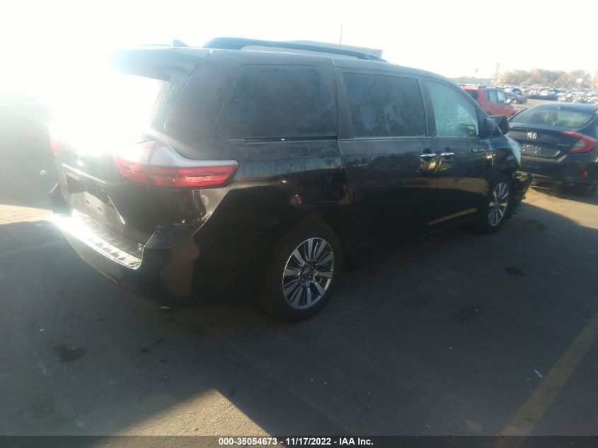 2020 TOYOTA SIENNA XLE VIN: 5TDDZ3DC6LS244878