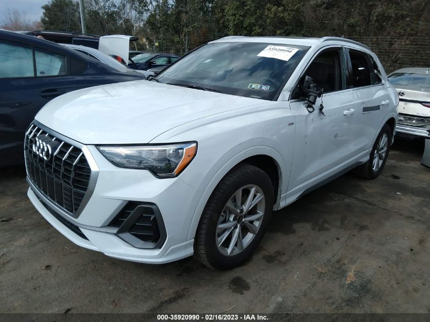 2022 AUDI Q3 S LINE PREMIUM VIN: WA1DECF34N1126928