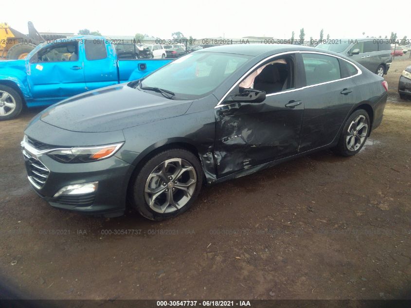 2021 CHEVROLET MALIBU LT VIN: 1G1ZD5ST2MF059188