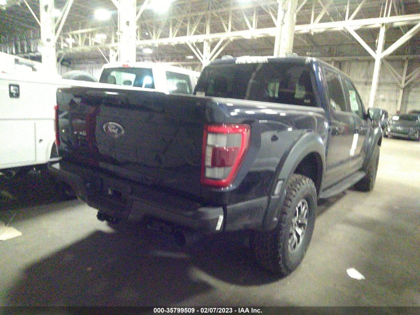 2022 FORD F-150 RAPTOR VIN: 1FTFW1RG3NFC16413