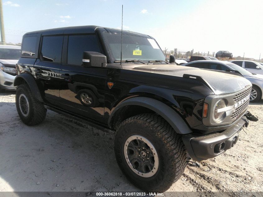 2022 FORD BRONCO BASE/BIG BEND VIN: 1FMEE5DP8NLB34302